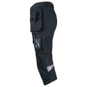 Jobman ripptaskutega 3/4 stretch vööpüksid must 2195 48