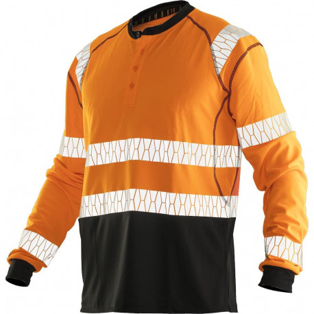 Jobman pikkade varrukatega särk 5598 UV-Pro Hi-Vis oranž L