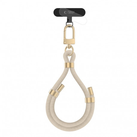 Tech-Protect phone strap C4S, beige/golden