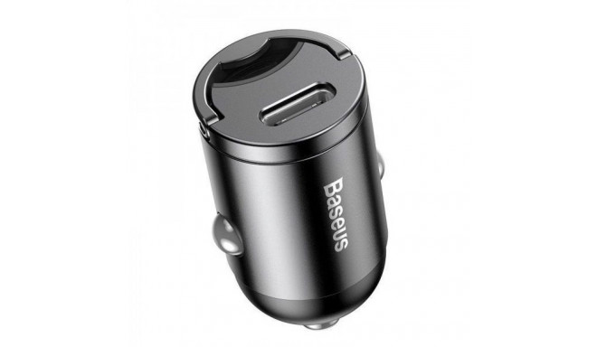 Baseus - Baseus VCHX-B0G Tiny Star Quick Charge Car Charger USB-C 30W Gray