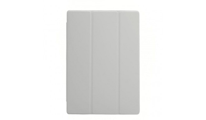 Connect Samsung Galaxy Tab S9 Tablet case with imitate microfiber inside Silver