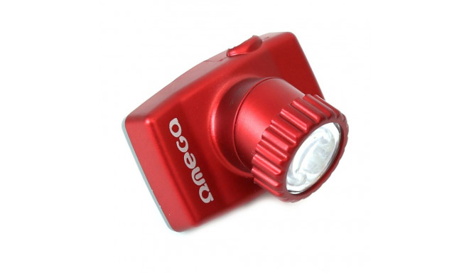 Omega OHL8 headlamp with 8 LEDs | strap | red