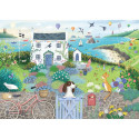 Ravensburger pusle 1000 tk Mereäärne kodu