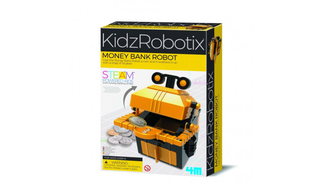 4M KidzRobotix DIY komplekts Krājkasītes robots