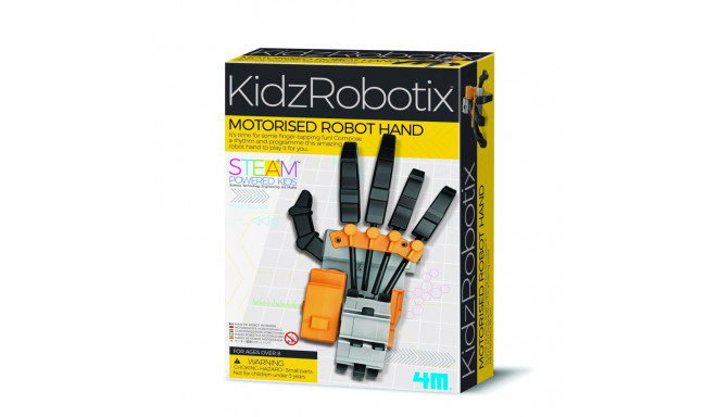 4M KidzRobotix DIY komplekts Motorizēta robota roka