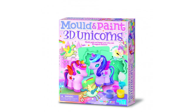 4M 3D Mould & Paint DIY set Glitter Unicorns