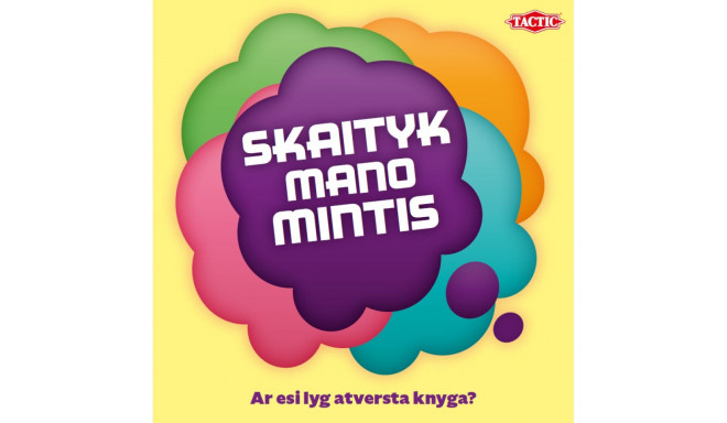 TACTIC Boardgame Read My Mind (in Lithuanian lang.)
