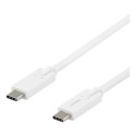 Deltaco USBC-1504M USB cable 2 m USB 3.2 Gen 1 (3.1 Gen 1) White
