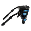 Sirui SVH15 tripod head Black Aluminium 1/4, 3/8&quot; Fluid