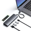 Satechi ST-UCHSEM laptop dock/port replicator Wired USB 3.2 Gen 2 (3.1 Gen 2) Type-A Grey