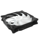 SilentiumPC Stella HP RGB 140 PWM Computer case Fan 14 cm Black, White