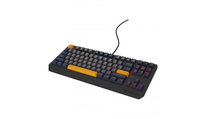 GENESIS Thor 230 TKL keyboard Gaming USB QWERTY English Blue