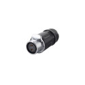 Alcasa IC01-20P202 wire connector S1 - Power (2-pin) Black