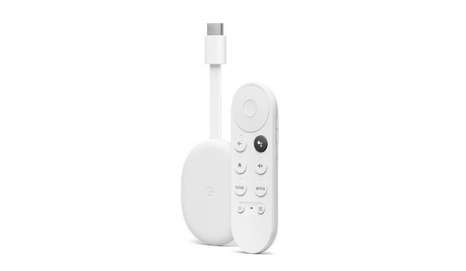 Google Chromecast GoogleTV HDMI 4K Ultra HD Android, white