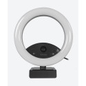 Arozzi Occhio True Privacy Ring Light webcam 2 MP 1920 x 1080 pixels USB 2.0 Black