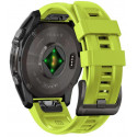 Tech-Protect watch strap Silicone Garmin fenix 5X/5X Plus/6X/6X Pro/7X/8 51mm, lime