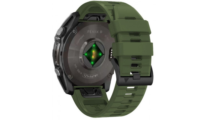 Tech-Protect ремешок для часов Silicone Garmin fenix 5/6/6 Pro/7/E/8 47mm, military green