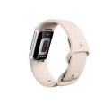 Fitbit Charge 6 AMOLED Wristband activity tracker Beige, Silver