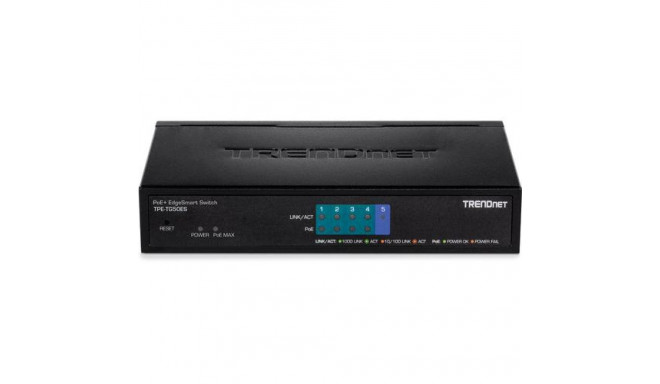 Trendnet TPE-TG50ES network switch Managed Gigabit Ethernet (10/100/1000) Power over Ethernet (PoE) 