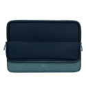 Rivacase Suzuka 7703 35.6 cm (14") Sleeve case Aqua colour