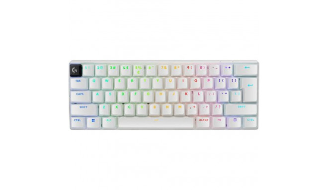 Logitech G PRO X 60 keyboard Gaming USB + RF Wireless + Bluetooth QWERTY US International White