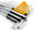 Deli Tools EDL3090 hex key L-shaped hex key set Metric 9 pc(s)