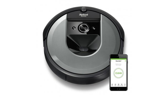 iRobot Roomba I715040 robot vacuum Black, Grey