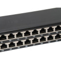 Equip 48-Port Cat.6 Shielded Patch Panel, Black