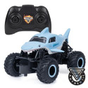 Monster Jam , Official Megalodon Remote Control Monster Truck, 1:24 Scale, 2.4 GHz, for Ages 4 and U