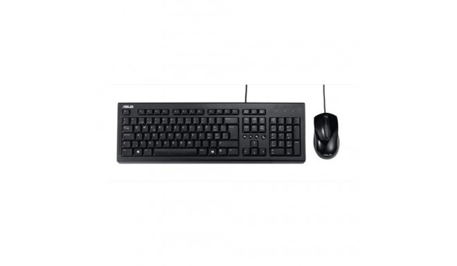 ASUS U2000 + Mouse Set keyboard Mouse included Universal USB Black