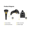 Equip USB 2D Barcode Scanner, with Stand