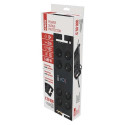 Emos P54052 surge protector Black 230 V 3 m