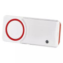 Emos P5750T doorbell push button White Wireless