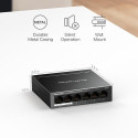 Mercusys 6-Port 10/100Mbps Desktop Switch with 4-Port PoE+