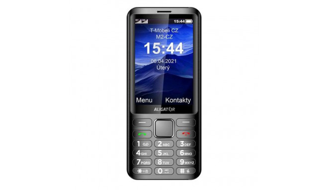 Aligator D950 8.89 cm (3.5&quot;) Black Senior phone