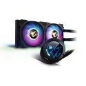 GIGABYTE AORUS WATERFORCE X 240 computer cooling system Processor All-in-one liquid cooler 12 cm Bla