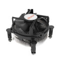 Akasa AK-CC6606BP01 computer cooling system Processor Heatsink/Radiatior 9 cm Aluminium, Black 1 pc(