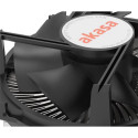 Akasa AK-CC6606BP01 computer cooling system Processor Heatsink/Radiatior 9 cm Aluminium, Black 1 pc(