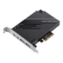 ASUS USB4 PCIe Gen4 Card interface cards/adapter Internal DisplayPort, USB Type-C