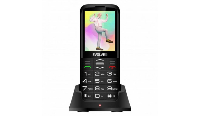 Evolveo EasyPhone 8595683203531 mobile phone 7.11 cm (2.8&quot;) 113 g Black Senior phone