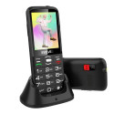 Evolveo EasyPhone 8595683203531 mobile phone 7.11 cm (2.8&quot;) 113 g Black Senior phone