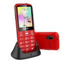 Evolveo EasyPhone 8595683203548 mobile phone 7.11 cm (2.8&quot;) 113 g Red Senior phone