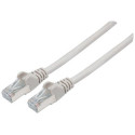 Intellinet Network Patch Cable, Cat6A, 10m, Grey, Copper, S/FTP, LSOH / LSZH, PVC, RJ45, Gold Plated