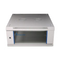 Extralink Rackmount cabinet 4U 600x600 Gray wall mounted