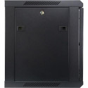 Inter-Tech SMA-6409 9U Wall mounted rack Black