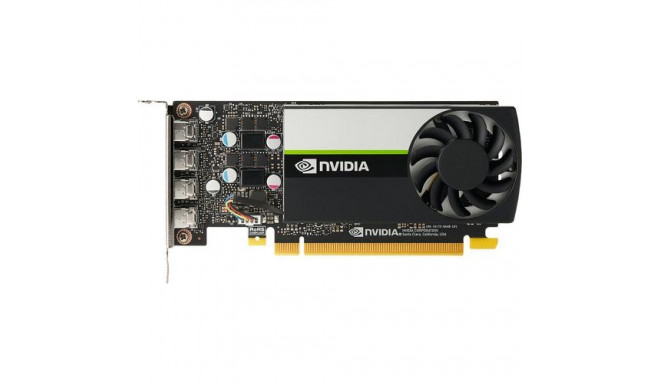 HP NVIDIA GFX T1000, 8 GB, GDDR6, 128-bit, 896 CUDA Cores, PCI Express 3.0 x 16, 4xMini DisplayPort,