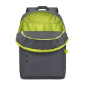 Rivacase Mestalla notebook case 39.6 cm (15.6&quot;) Backpack Grey