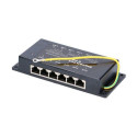 Extralink Gigabit PoE Injector 6 Port 6x 1000Mb/s RJ45