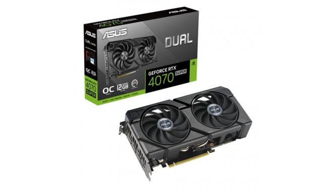 ASUS Dual -RTX4070S-O12G-EVO NVIDIA GeForce RTX 4070 SUPER 12 GB GDDR6X