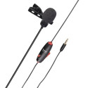 Hama Smart Black Clip-on microphone